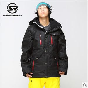 Free Shipping Thermal Waterproof Windproof Snowboard Jackets Climbing Snow Skiing Clothes Men Outdoor Winter Ski Jacket