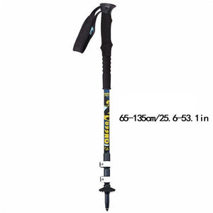 Trek Pole Nordic Camping Hiking Walking Trekking Stick Alpenstock Climbing Skiing Trekking Pole Hiking Camping Adjustable 1PC