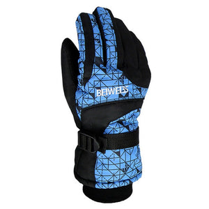 Winter Snowboard Gloves Outdoor Sports Warm Windproof Cotton Breathable 12 Colors Men or Women Ski Gloves