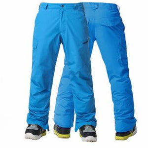 GSOU SNOW  High Quality Winter New Style Men Snow Pants Winter Sport Pants For Men Snow Ski Colorful Pants Free Shipping