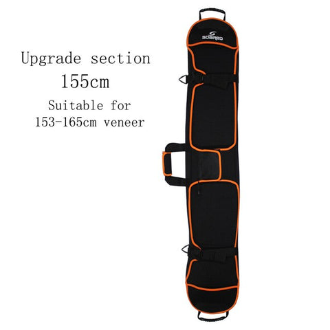 150cm Ski Bag Snowboard Bag Neoprene Material Skiing Board Cover Snowboard Scratch-Resistant Monoboard Plate Protective Case