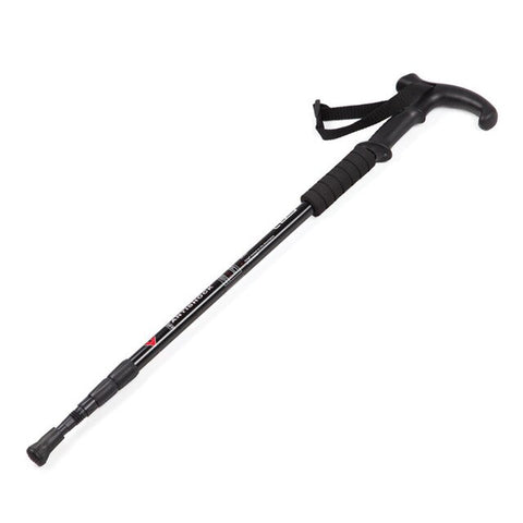 Hot Protable Mountaineering Rod Aluminum Alloy Trek Pole Nordic Walking Poles Retractable Alpenstock Skiing Hiking Stick MCK99