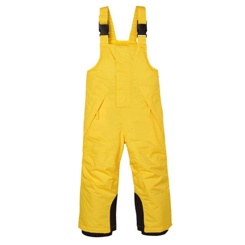 2019 Winter Baby Boy Skiing Pants Fleece Windproof Kids Girls Jumpsuit Thick Children Snow Overalls Waterproof Sport Trousers