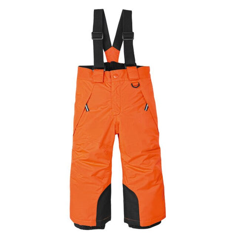 2019 Winter Baby Boy Skiing Pants Fleece Windproof Kids Girls Jumpsuit Thick Children Snow Overalls Waterproof Sport Trousers