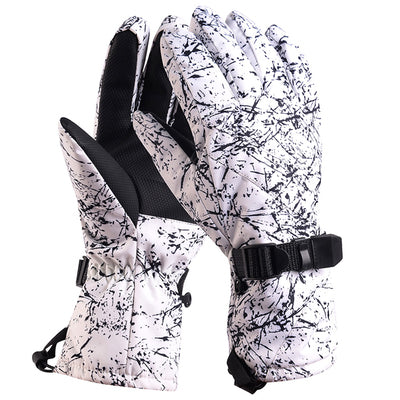 Snow Head Ski Gloves Waterproof -30C Degree Winter Warm Snowboard Gloves Men Women Motocross Windproof Cycling Motorcycle Gloves