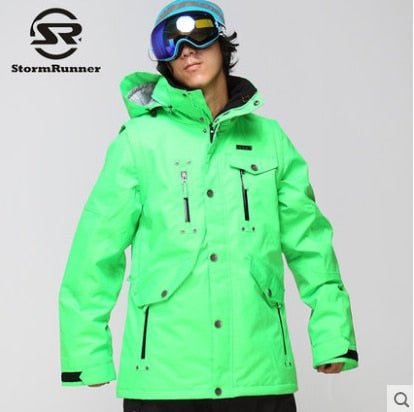 Free Shipping Thermal Waterproof Windproof Snowboard Jackets Climbing Snow Skiing Clothes Men Outdoor  Winter Ski Jacket