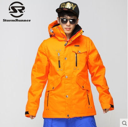 Free Shipping Thermal Waterproof Windproof Snowboard Jackets Climbing Snow Skiing Clothes Men Outdoor  Winter Ski Jacket