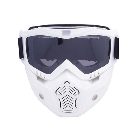 Sale Men Women Ski Snowboard Mask Winter Snowmobile Skiing Goggles Windproof Skiing Glass Motocross Sunglasses with Mouth Filter