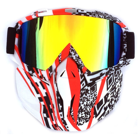 Men Women Riding Ski Snowboard Snowmobile eyewear Mask Snow Winter Skiing Ski Anti-UV Waterproof Glasses Motocross Sunglasses A