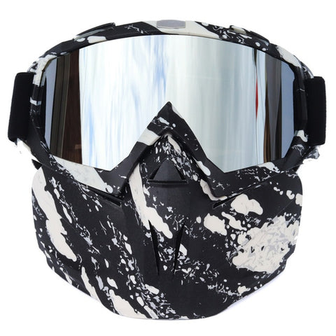 Men Women Riding Ski Snowboard Snowmobile eyewear Mask Snow Winter Skiing Ski Anti-UV Waterproof Glasses Motocross Sunglasses A