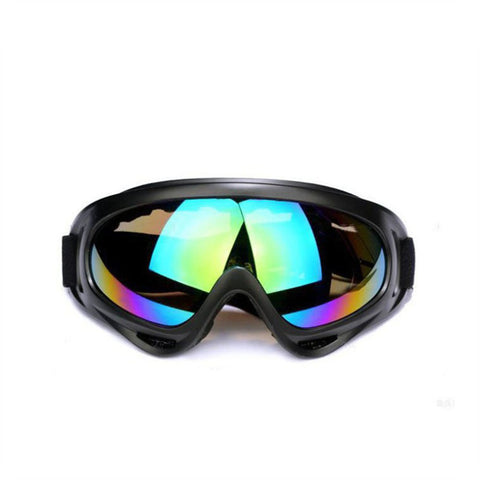 1pc Winter Windproof Skiing Glasses Goggles Outdoor Sports CS Glasses Ski Goggles Dustproof Anti-fog Moto Cycling Sunglasses