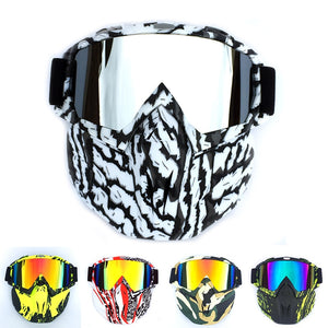 Men Women Riding Ski Snowboard Snowmobile eyewear Mask Snow Winter Skiing Anti-UV Waterproof Glasses Motocross Sunglasses Q