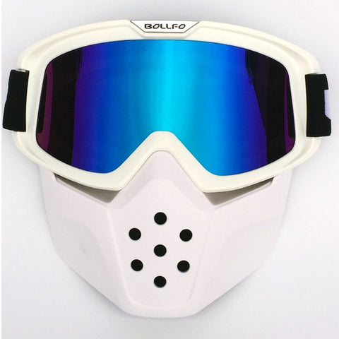 Men Women Riding Ski Snowboard Snowmobile eyewear Mask Snow Winter Skiing Anti-UV Waterproof Glasses Motocross Sunglasses Q