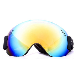 Outdoor Ski Goggles Ski Snowboard Goggles Men Women Anti-Fog UV Protection Spherical Lens Frameless Snow Sports Cycling Goggles