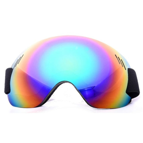 Outdoor Ski Goggles Ski Snowboard Goggles Men Women Anti-Fog UV Protection Spherical Lens Frameless Snow Sports Cycling Goggles