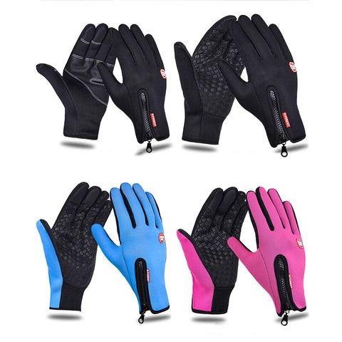 Unisex Touchscreen Winter Thermal Warm Cycling Bicycle Bike Ski Outdoor Camping Hiking Gloves Sports Full Finger