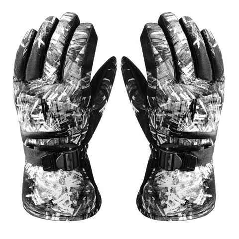 Waterproof Ski Gloves Men Women Warm Skiing Snowboard Gloves Snowmobile Motorcycle Riding Winter Outdoor Snow Gloves