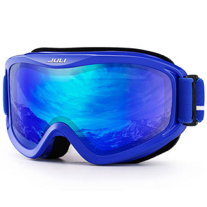 MAXJULI brand professional ski goggles double layers lens anti-fog UV400 ski glasses skiing men women snow goggles