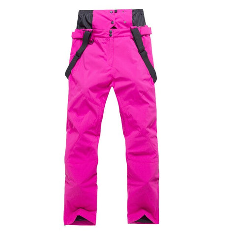 2019Ski Pants Men And Women Outdoor High Quality Windproof Waterproof Warm Couple Snow Trousers Winter Ski Snowboard Pants Brand