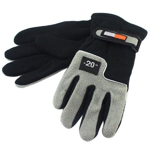 Cold-proof Unisex Winter Gloves Ski gloves Cycling Riding Fluff Warm Gloves Cold Weather Anti Slip Full Finger Gloves D40