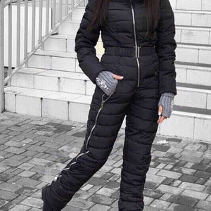 2019 Winter Snow Skiing Clothing Set Outerwear Warm ski Jacket and Pant Ski Suits Females Jumpsuit Women Outdoor Overall Russia