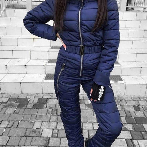 2019 Winter Snow Skiing Clothing Set Outerwear Warm ski Jacket and Pant Ski Suits Females Jumpsuit Women Outdoor Overall Russia