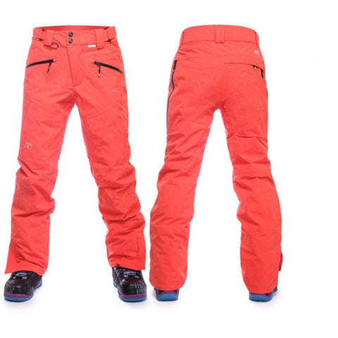 SAENSHING Brand Winter Ski Pants Men Outdoor Snowboard Pants Skiing & Snowboarding Snow Trousers High Quality Size S-XL