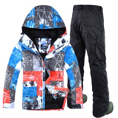 GSOU SOWN Korean ski jacket and snowboard double board Snowboard suit outdoor leisure sport men's waterproof windproof ski suit