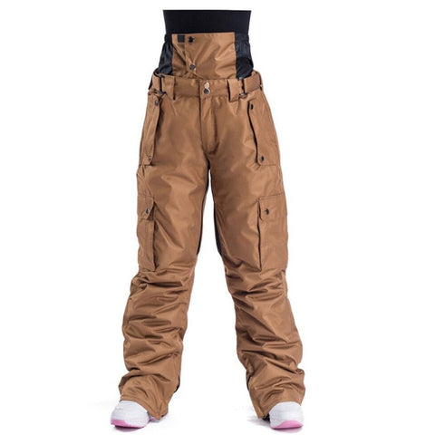 Ski Pants Men And Women Outdoor High Quality Windproof Waterproof Warm Couple Snow Trousers Winter Ski Snowboard Pants Brand