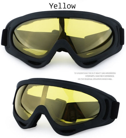 Windproof Ski Glasses Skating Goggles Outdoor Riding Snowboard Mountaineering Mask Snowmobile For Men Women Dustproof Goggle