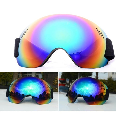 Ski Goggles Ski Snowboard Goggles Anti-Fog UV Protection Spherical Lens Frameless Snow Sports Goggles For Men Women