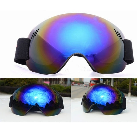 Ski Goggles Ski Snowboard Goggles Anti-Fog UV Protection Spherical Lens Frameless Snow Sports Goggles For Men Women