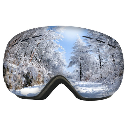 Ski Goggles UV400 Protection Snowboard Eyewear Anti-fog Big Ski Mask Glasses Snow Snowmobile Man Women Skiing Outdoor Sport