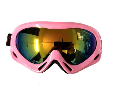 Children Professional Ski Goggles Kids Lens UV400 anti-fog Skiiing Glasses Snow Skiing Eyewear Gafas