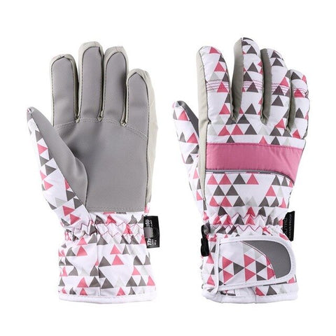 OUTAD Winter Outdoor Durable Breathable Windproof & Waterproof Snow Ski Gloves Warm Women Mountain Climbing Gloves