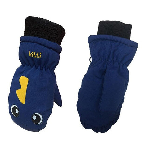 Children's Thickening Warm Ski Gloves Lovely Waterproof And Windproof Sports Gloves Uniform Code