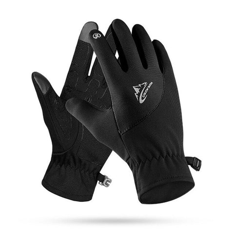 1Pair Unisex Skiing Gloves Winter Snowboard Ski Gloves Touch Screen Fleece Waterproof Motorcycle MTB Bike Gloves Full Finger