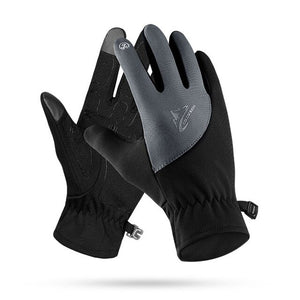 1Pair Unisex Skiing Gloves Winter Snowboard Ski Gloves Touch Screen Fleece Waterproof Motorcycle MTB Bike Gloves Full Finger