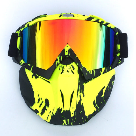 Men Women Riding Ski Snowboard Snowmobile eyewear Mask Snow Winter Skiing Ski Anti-UV Waterproof Glasses Motocross Sunglasses A