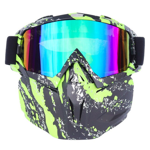 Men Women Riding Ski Snowboard Snowmobile eyewear Mask Snow Winter Skiing Ski Anti-UV Waterproof Glasses Motocross Sunglasses A