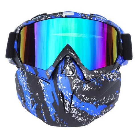 Men Women Riding Ski Snowboard Snowmobile eyewear Mask Snow Winter Skiing Ski Anti-UV Waterproof Glasses Motocross Sunglasses A