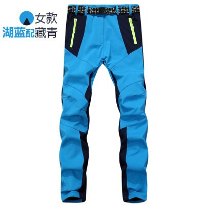 Man Winter Skiing Pants -30 Degree Waterproof Camping Outdoor Women Hiking Pants Climbing Fishing Softshell Trouser