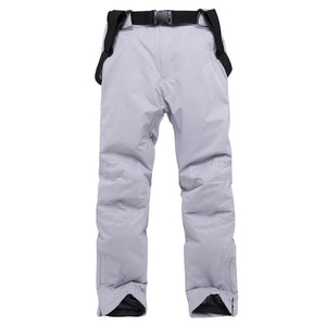 Skiing pants Women and Men Professional Ski Pants Warm Windproof Waterproof Snow Snowboarding Pants Outdoor Winter Trousers