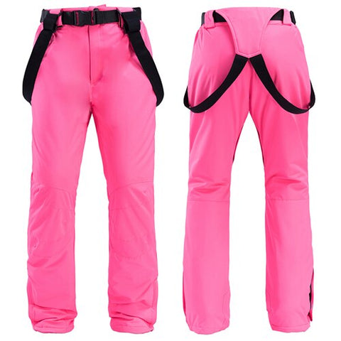 Skiing pants Women and Men Professional Ski Pants Warm Windproof Waterproof Snow Snowboarding Pants Outdoor Winter Trousers