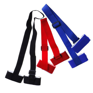 1pc Adjustable Skiing Pole Shoulder Carrier Handle Strap Bag Ski Snowboard Handbag Hand Strap 3 Colors