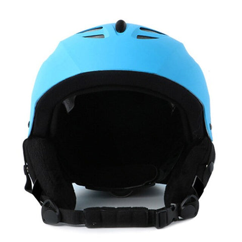 Children Outdoor Adjustable Ski Helmet Safety Half Covered Integrally Molded Warm Protective Anti Shock Buckles Sports Snowboard