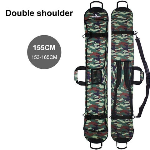 Ski Bag Thick Water Resistant Bag Protective Cover Carry Bags Hand Carrier With Single / Double Shoulder Strap For Snowboarding*