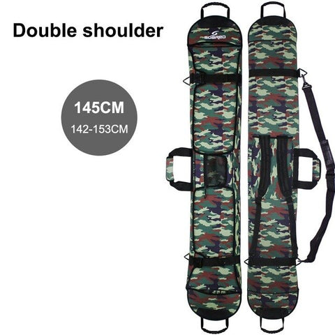 Ski Bag Thick Water Resistant Bag Protective Cover Carry Bags Hand Carrier With Single / Double Shoulder Strap For Snowboarding*