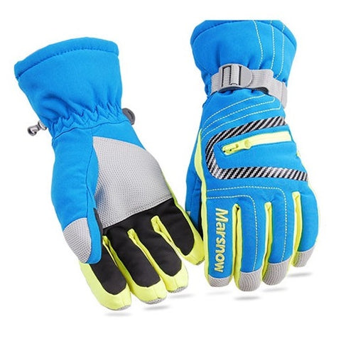 High Quality Ski Gloves Waterproof Warm Unisex Hockey Gloves Winter Outdoor Sport Mountain Skiing Snowboard Gloves for Women Kid