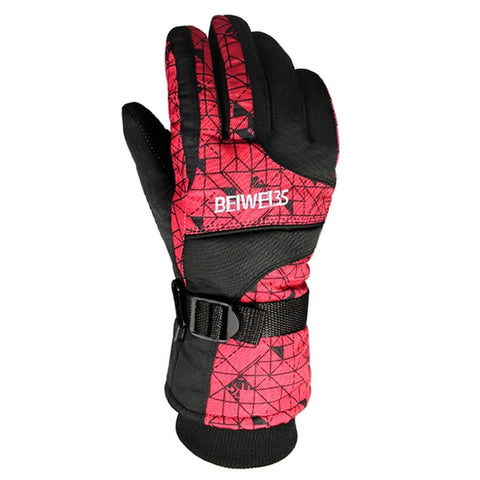 Winter Warm Windproof Ski Gloves Outdoor Sports Comfortable Men or Women Snowboard Gloves or Skiing Gloves